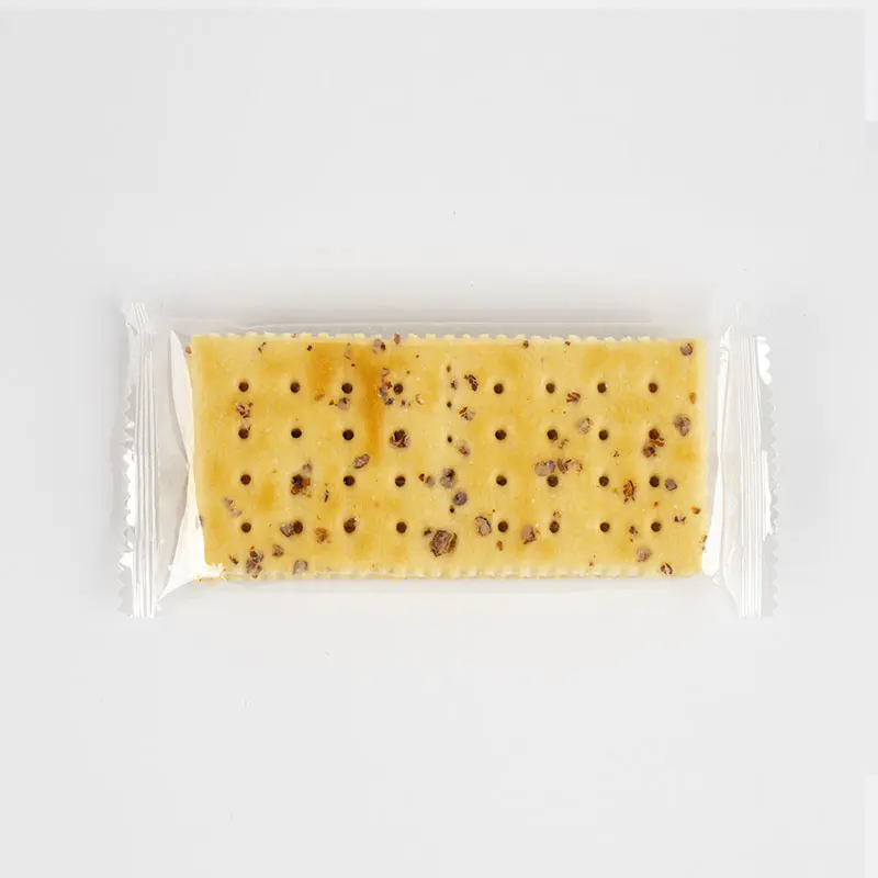 Frisdrankcrackers met zwarte truffelham