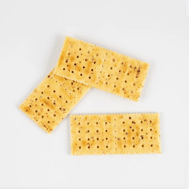 Frisdrankcrackers met zwarte truffelham