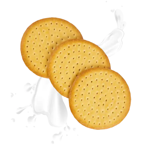 Melkachtige koekjes