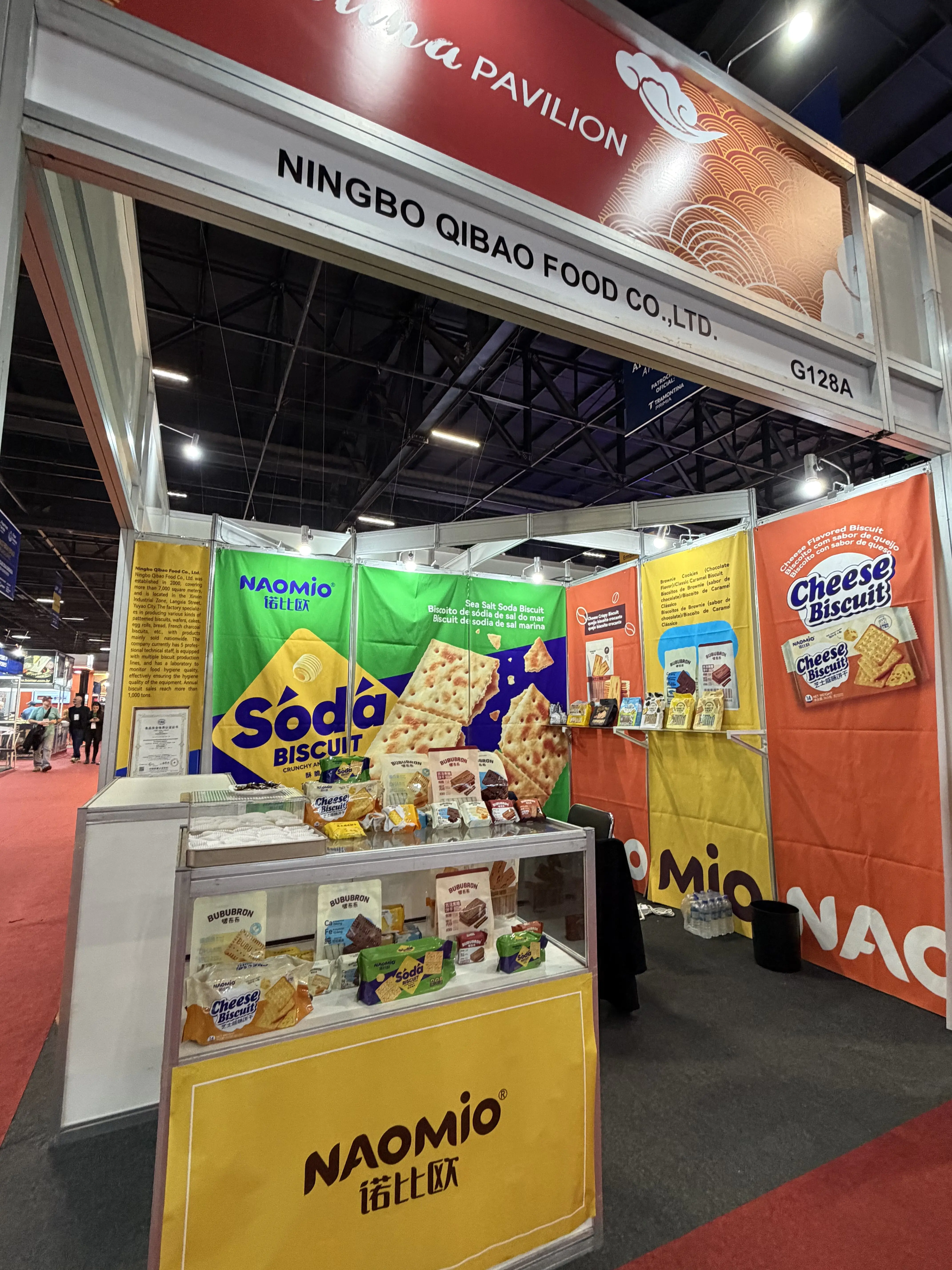 Ningbo Qibao Food Co., Ltd. presenteert hoogwaardige, innovatieve voedingsproducten bij Fispal Food Service